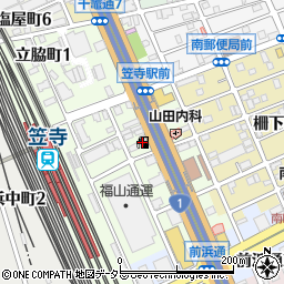 ＥＮＥＯＳオブリステーション笠寺ＳＳ周辺の地図