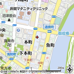 安田屋周辺の地図