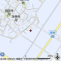 滋賀県野洲市北347周辺の地図