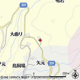 愛知県豊田市国谷町鳥飼場7周辺の地図