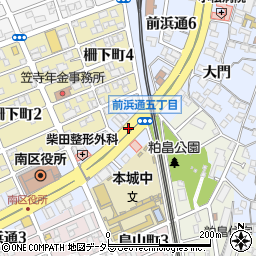 愛知県名古屋市南区前浜通周辺の地図