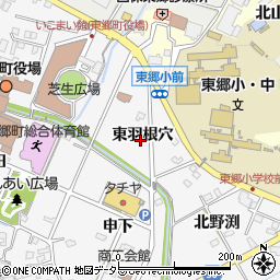 愛知県愛知郡東郷町春木東羽根穴19-2周辺の地図