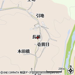 愛知県豊田市霧山町長瀬12周辺の地図