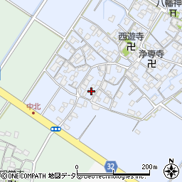 滋賀県野洲市北908周辺の地図