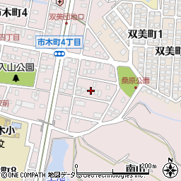 愛知県豊田市市木町5丁目周辺の地図