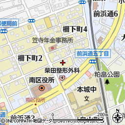 愛知県名古屋市南区柵下町3丁目40周辺の地図