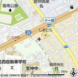 株式会社愛日木研周辺の地図