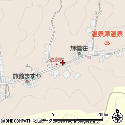 温泉津周辺の地図
