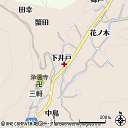 愛知県豊田市霧山町下井戸27周辺の地図