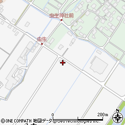 滋賀県野洲市八夫240-4周辺の地図