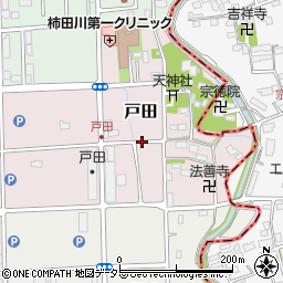 静岡県駿東郡清水町戸田周辺の地図
