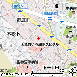 市道町窪田軽量"駐車場周辺の地図