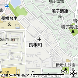 愛知県名古屋市緑区長根町42周辺の地図