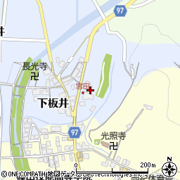 兵庫県丹波篠山市下板井442-2周辺の地図