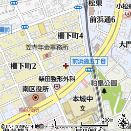 愛知県名古屋市南区柵下町3丁目42周辺の地図