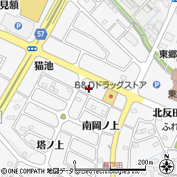 愛知県愛知郡東郷町春木小廻間周辺の地図