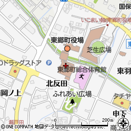 東郷町立図書館周辺の地図