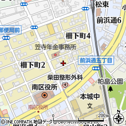 愛知県名古屋市南区柵下町3丁目35周辺の地図