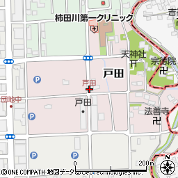 戸田周辺の地図