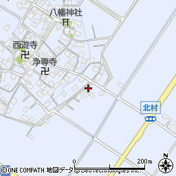 滋賀県野洲市北350周辺の地図