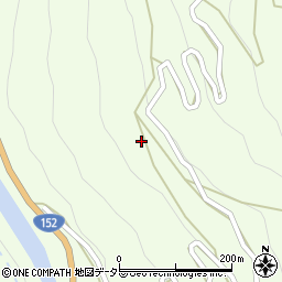 静岡県浜松市天竜区佐久間町大井1288周辺の地図