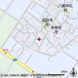 滋賀県野洲市北925周辺の地図