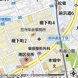 愛知県名古屋市南区柵下町3丁目34周辺の地図