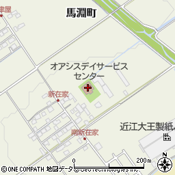 オアシスグループホーム周辺の地図