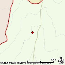 余野上久米線周辺の地図