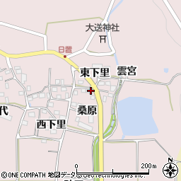 京都府南丹市八木町日置桑原周辺の地図