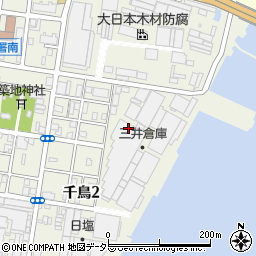 愛知県名古屋市港区千鳥周辺の地図