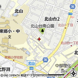 愛知県愛知郡東郷町諸輪北山111-251周辺の地図