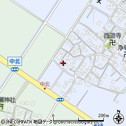 滋賀県野洲市北896周辺の地図