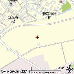 滋賀県守山市立田町4383周辺の地図