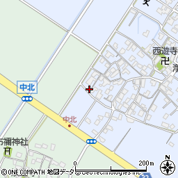 滋賀県野洲市北1042周辺の地図