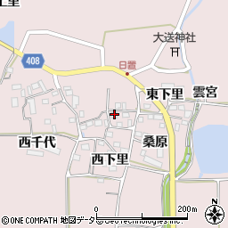京都府南丹市八木町日置東下里24周辺の地図