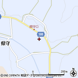 兵庫県丹波篠山市県守429周辺の地図