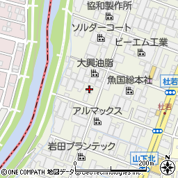 協和製作所第５工場周辺の地図