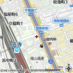 兼廣屋周辺の地図