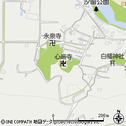 心厳寺周辺の地図