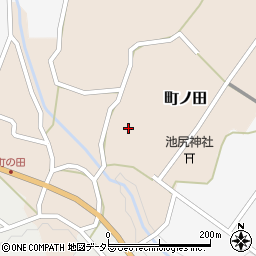 兵庫県丹波篠山市町ノ田周辺の地図