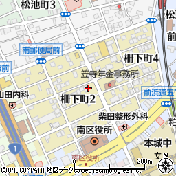 愛知県名古屋市南区柵下町周辺の地図