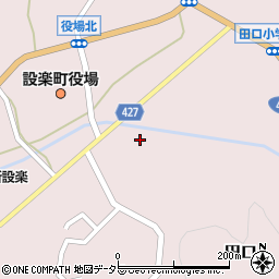 愛知県北設楽郡設楽町田口向木屋32周辺の地図