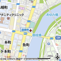 有限会社布澤呉服店周辺の地図