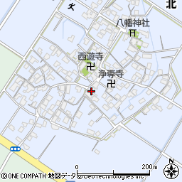 滋賀県野洲市北939周辺の地図