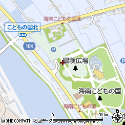 愛知県弥富市鳥ケ地町桜田周辺の地図