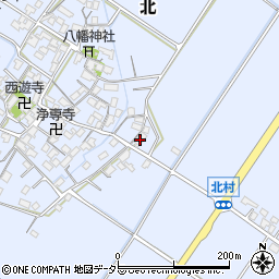 滋賀県野洲市北352周辺の地図