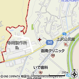 静岡県田方郡函南町上沢204-3周辺の地図