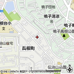 愛知県名古屋市緑区長根町70周辺の地図
