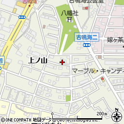 愛知県名古屋市緑区鳴海町（上ノ山）周辺の地図